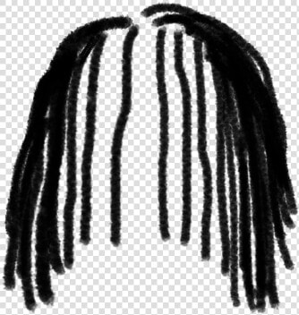  dreads  locs  freetoedit   Monochrome  HD Png DownloadTransparent PNG