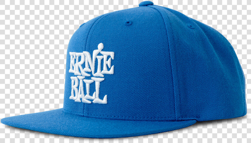 Blue With White Stacked Ernie Ball Logo Hat Thumb   Ernie Ball Hat Blue  HD Png DownloadTransparent PNG