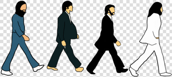 The Beatles Abbey Road Png Vector  Clipart  Psd   Beatles Abbey Road Cartoon  Transparent PngTransparent PNG