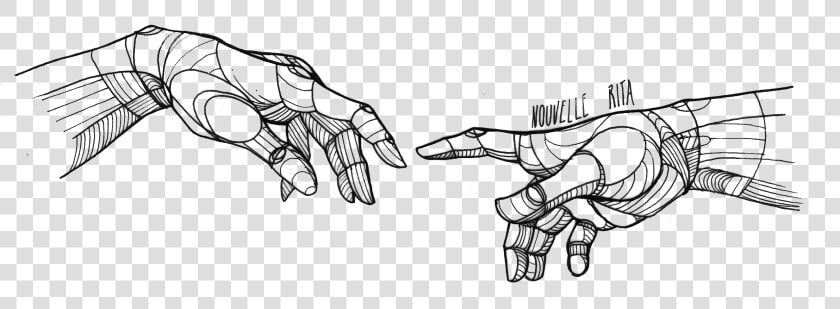 Hand Reaching Down Drawing   Reaching Hand Sketch Png  Transparent PngTransparent PNG