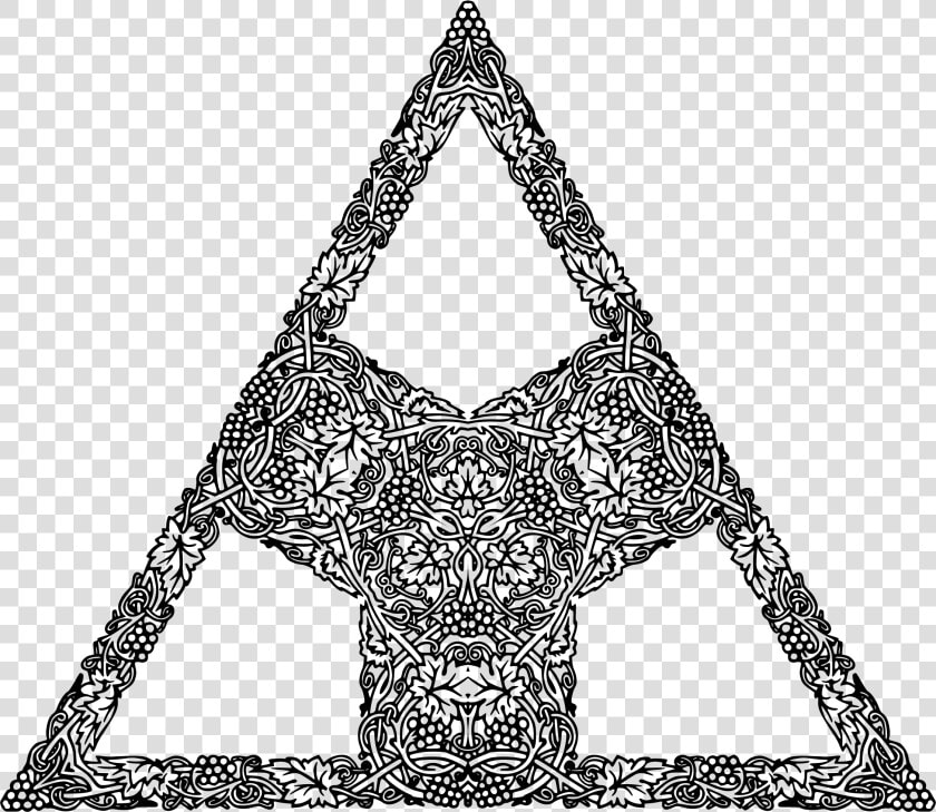 Grapevine Frame Extrapolated 4 Clip Arts   Triangle  HD Png DownloadTransparent PNG