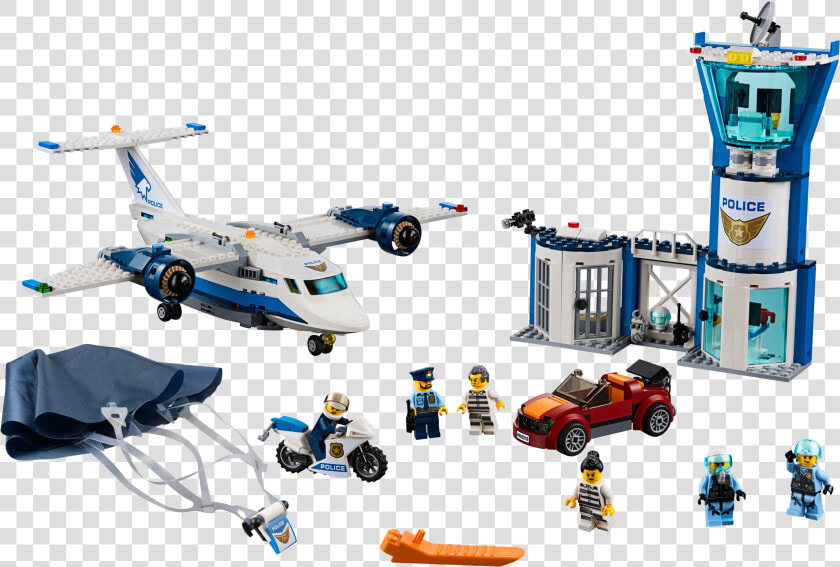 Transparent Toy Plane Png   Lego Sky Police Sets  Png DownloadTransparent PNG