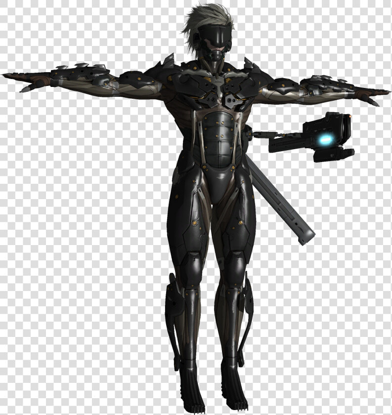 Eduardogaray 63 26 Metal Gear Rising   Metal Gear Raiden 3d Model  HD Png DownloadTransparent PNG