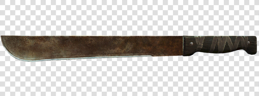 Nukapedia The Vault   Fallout New Vegas Machete  HD Png DownloadTransparent PNG