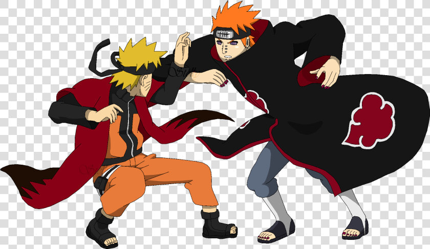 Cool Clipart Naruto   Naruto Vs Pain Png  Transparent PngTransparent PNG