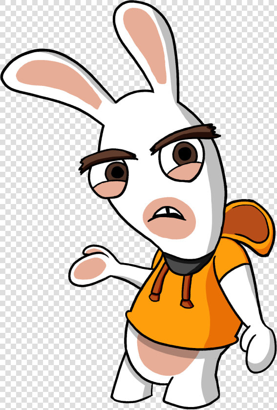 Rabbid Behon   Cartoon  HD Png DownloadTransparent PNG