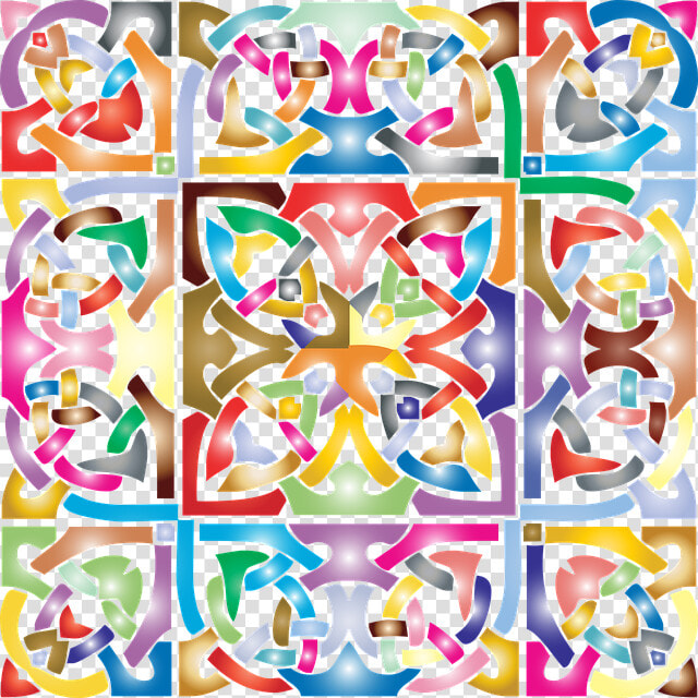 Celtic  Knot  Interlocked  Interlocking  Intertwined   เรขาคณิต ทับ ซ้อน กัน  HD Png DownloadTransparent PNG