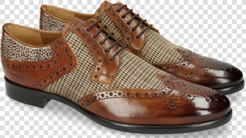 Derby Shoes Clint 19 Wood Textile English Hairon Halftone   Melvin  amp  Hamilton  HD Png DownloadTransparent PNG