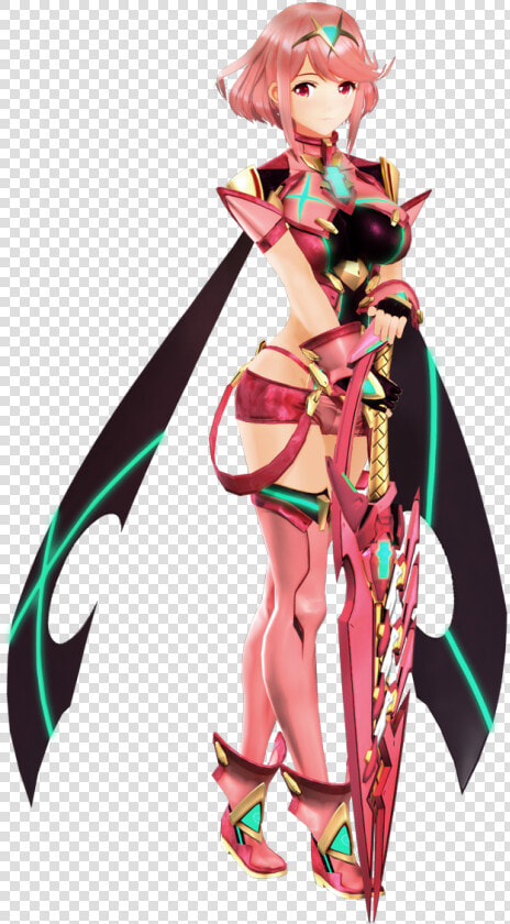 Pyra 3d Model Xenoblade  HD Png DownloadTransparent PNG