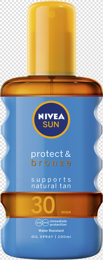 Nivea Sun Protect  amp  Bronze  HD Png DownloadTransparent PNG