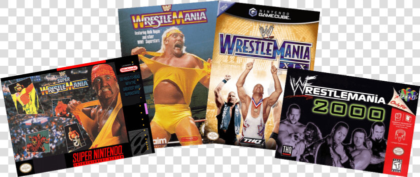 Wrestlemania Game Boxes   Wrestlemania  HD Png DownloadTransparent PNG