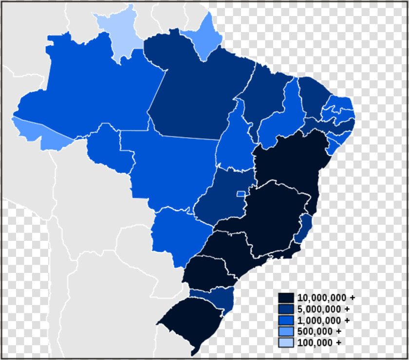 João Felipe Menegaz wikipedia   Regions Of Brazil  HD Png DownloadTransparent PNG