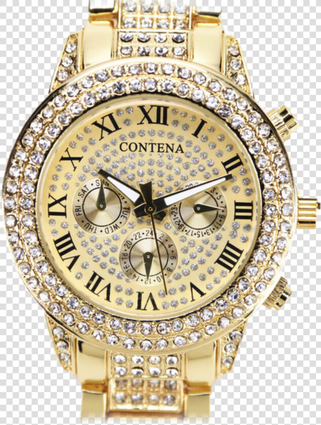 Ladies Watch Golden Colour   Watches For Women In Gold Colour  HD Png DownloadTransparent PNG