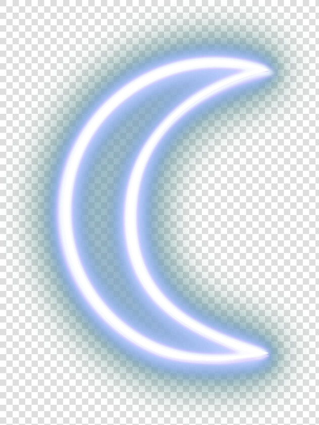  moon  neon  remixit  trending  trendingstickers  trendingsticker   Crescent  HD Png DownloadTransparent PNG