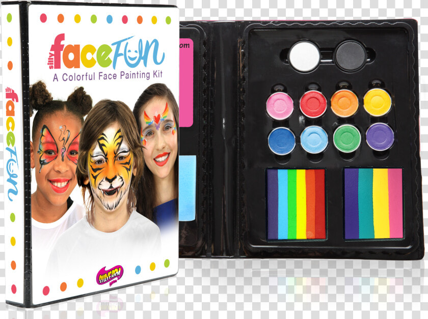 Deluxe Rainbow Party Silly Face Fun Kit   Face Paint Silly Farm  HD Png DownloadTransparent PNG