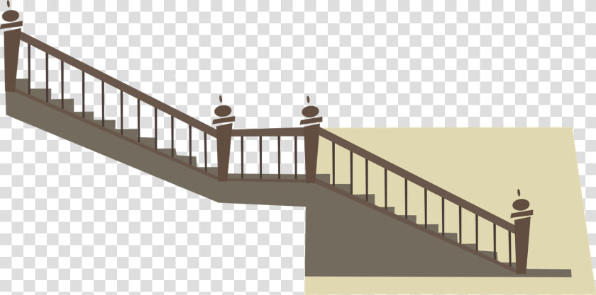 Houses Clipart Staircase   Stairs Going Down Cartoon  HD Png DownloadTransparent PNG