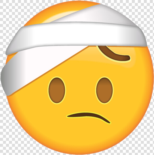 Stressed Emoji Png   Head Bandage Emoji Png  Transparent PngTransparent PNG