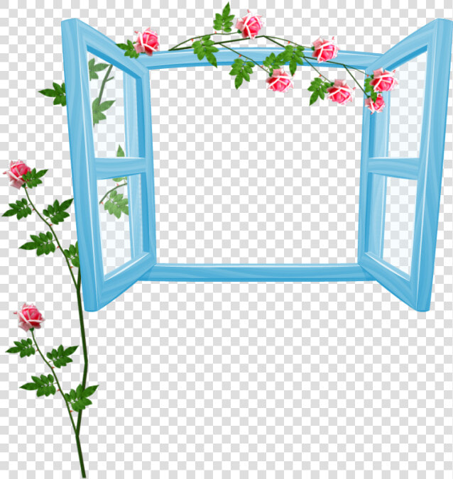 Frame Flower Simple Png Clipart   Png Download   Flores Decorativo Marco Png  Transparent PngTransparent PNG