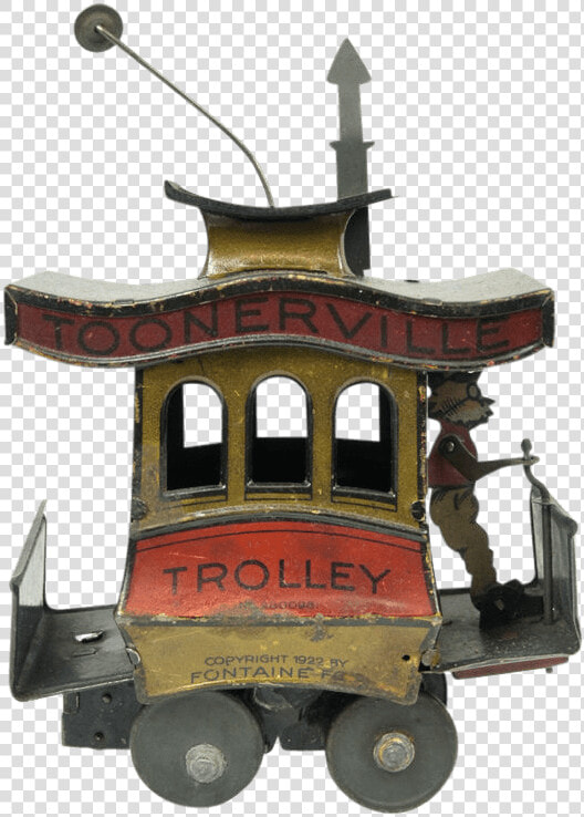 Toonerville Trolley Vintage Tin Toy Clip Arts   Locomotive  HD Png DownloadTransparent PNG