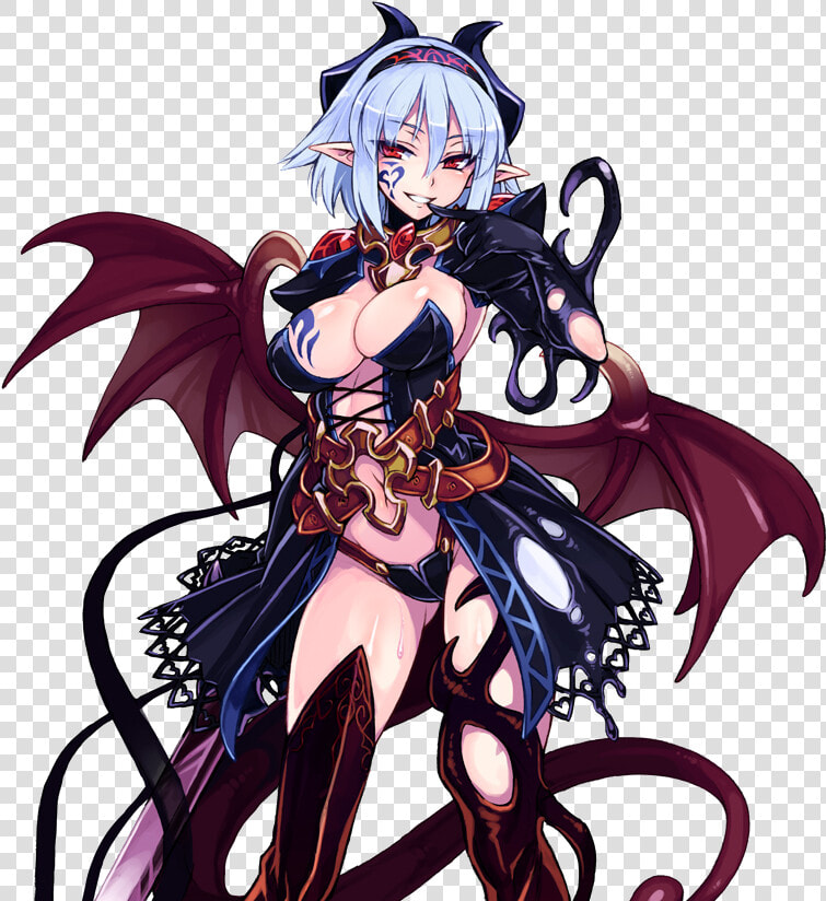 High Quality Succubus Blank Meme Template   Monster Girl Witch  HD Png DownloadTransparent PNG