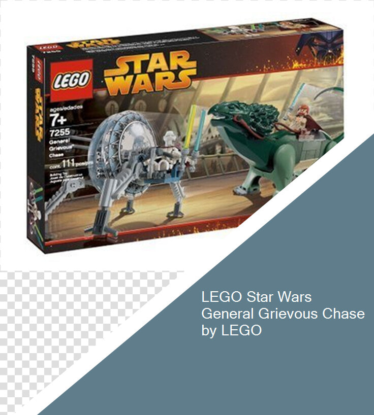 Lego Star Wars General Grievous Chase By Lego Lego   Lego Star Wars 7255  HD Png DownloadTransparent PNG