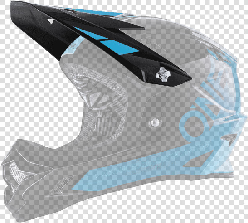 Oneal Full Face Helmet Blue  HD Png DownloadTransparent PNG