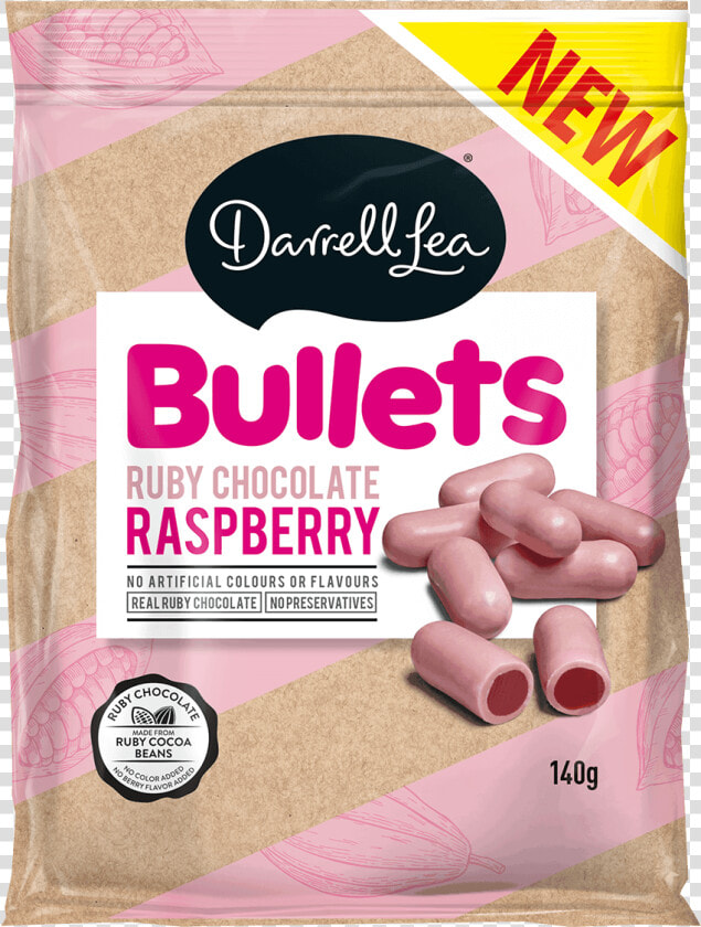 Ruby Chocolate Darrell Lea  HD Png DownloadTransparent PNG