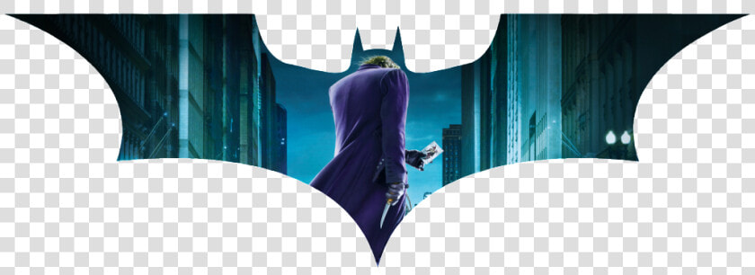 Joker In Batman Logo Photo By Adityayulla   Batman The Dark Knight  HD Png DownloadTransparent PNG