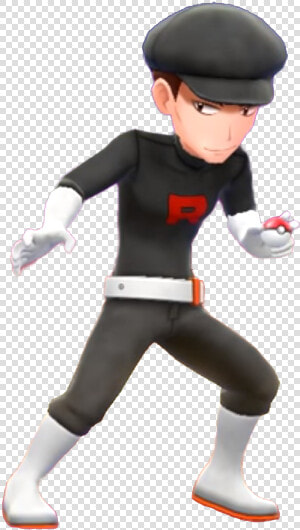 Sprite 7 Lgp Sbire De La Team Rocket♂   Team Rocket Lets Go Grunt  HD Png DownloadTransparent PNG