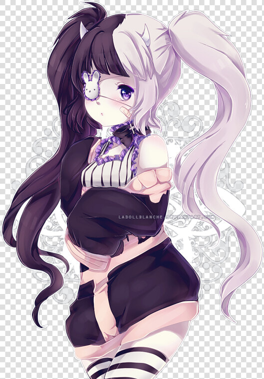 Anime Half Demon Half Human Girl  HD Png DownloadTransparent PNG