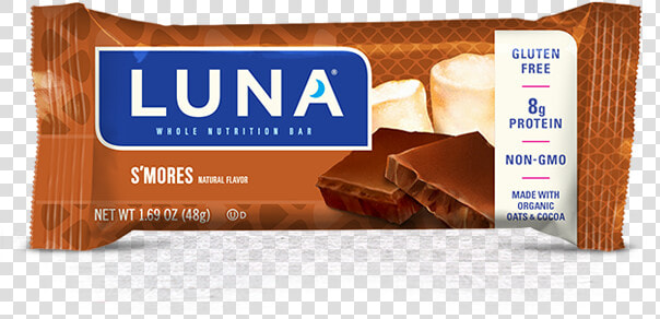 S Mores Flavor Packaging   S Mores Luna Bar  HD Png DownloadTransparent PNG