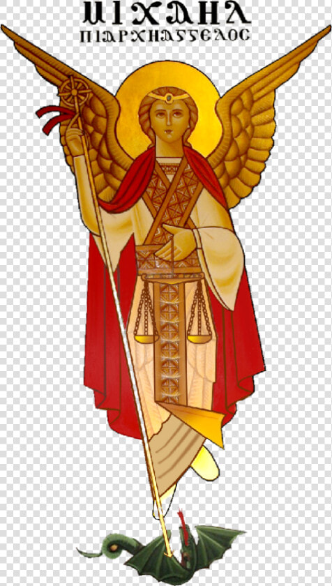 B 510×900 Pixels   Archangel Michael Church Coptic  HD Png DownloadTransparent PNG