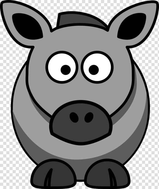 Head horse Like Mammal wildlife   Cartoon Donkey Clip Art  HD Png DownloadTransparent PNG