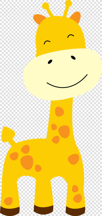 Clip Art Safari Baby Vector Png   Baby Giraffe Clipart  Transparent PngTransparent PNG