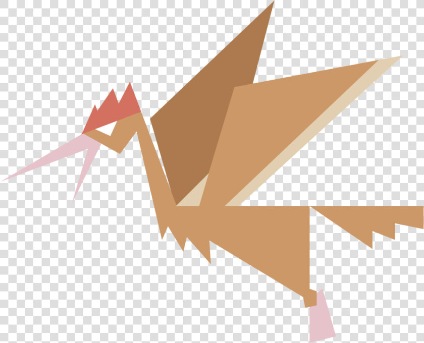 Fearow ” Drawings Of A Pokémon Resembling Fearow Can   Origami  HD Png DownloadTransparent PNG