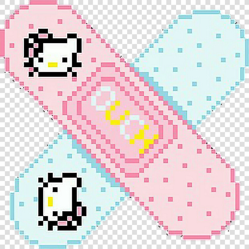 Clip Freeuse Library Tumblr Hellokitty   Hello Kitty Band Aid Transparent  HD Png DownloadTransparent PNG