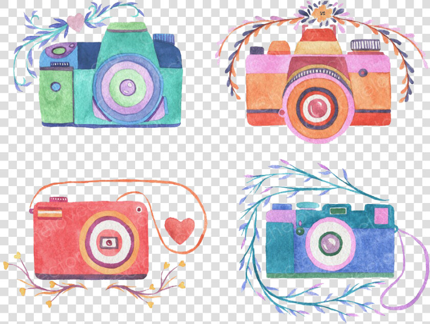 Camera Watercolor Painting Photography Drawing   Logo De Camara Fotografica Png  Transparent PngTransparent PNG