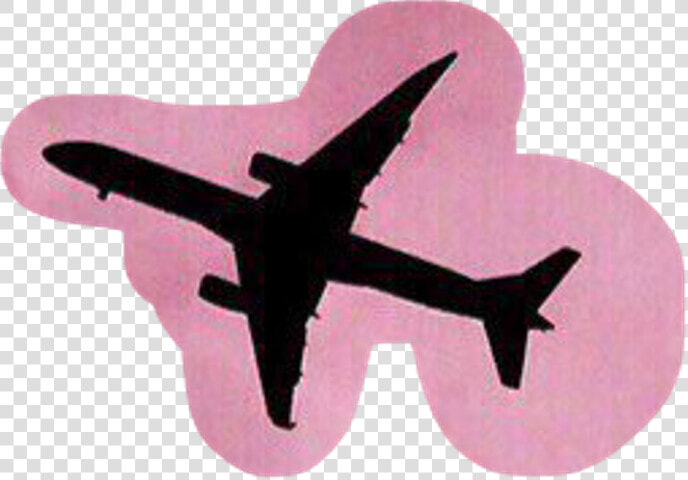 Ronald Reagan Washington National Airport   Png Download   Airplane In Pink Clouds  Transparent PngTransparent PNG