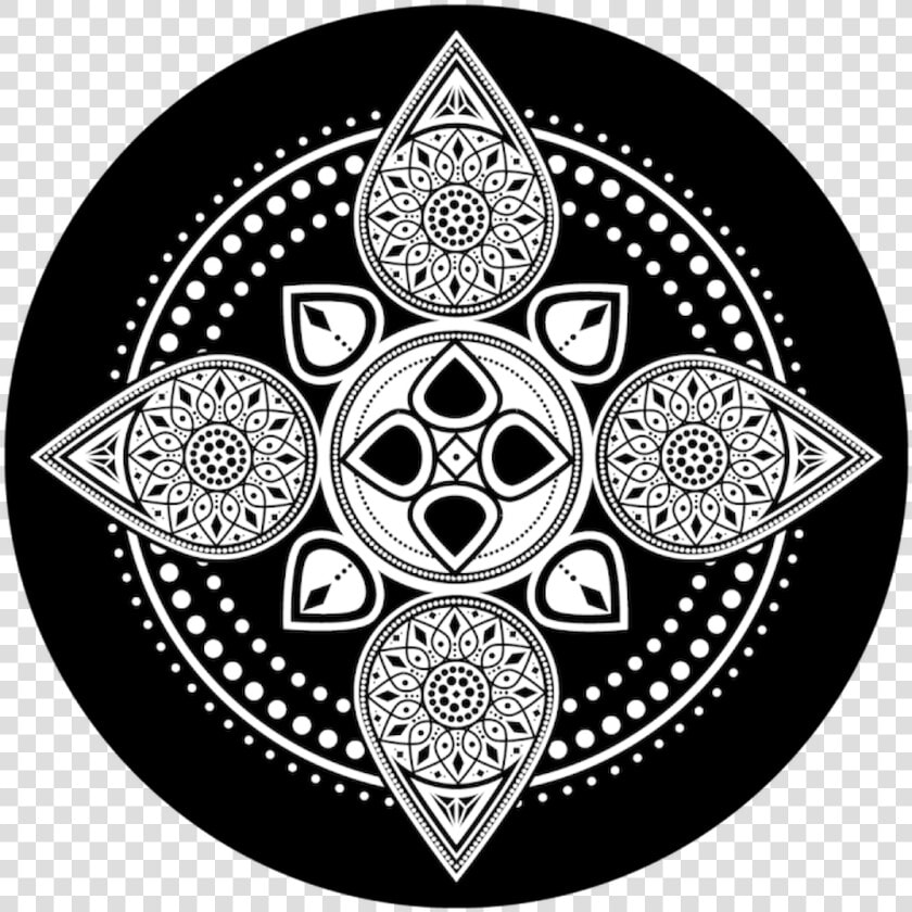 Apollo Design 6158 Mehndi Medallion B amp w Superresolution   American Society Of Professional Estimators  HD Png DownloadTransparent PNG