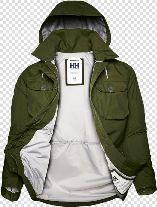 Hooded Jacket Men Png Download Image   Helly Hansen Kobe Field Jacket  Transparent PngTransparent PNG