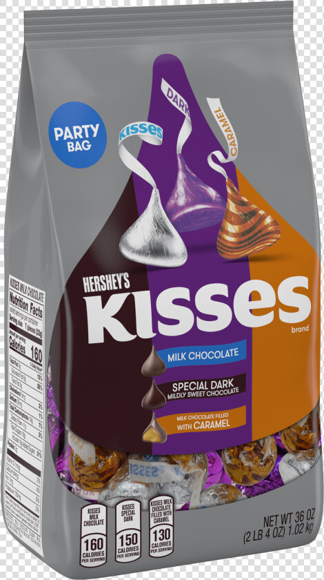 Kisses  Chocolate Candy Party Assortment  36 Oz   Hershey  39 s Kisses Assorted Chocolate  HD Png DownloadTransparent PNG