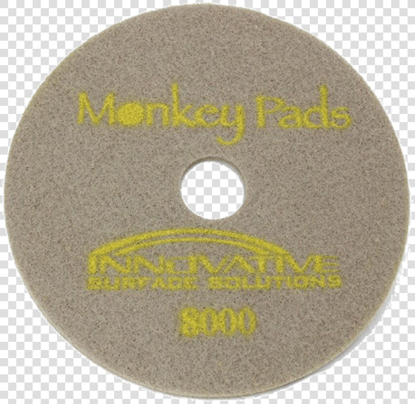 Monkey Diamond Floor Pads 17 Inch 8000 Grit   Circle  HD Png DownloadTransparent PNG