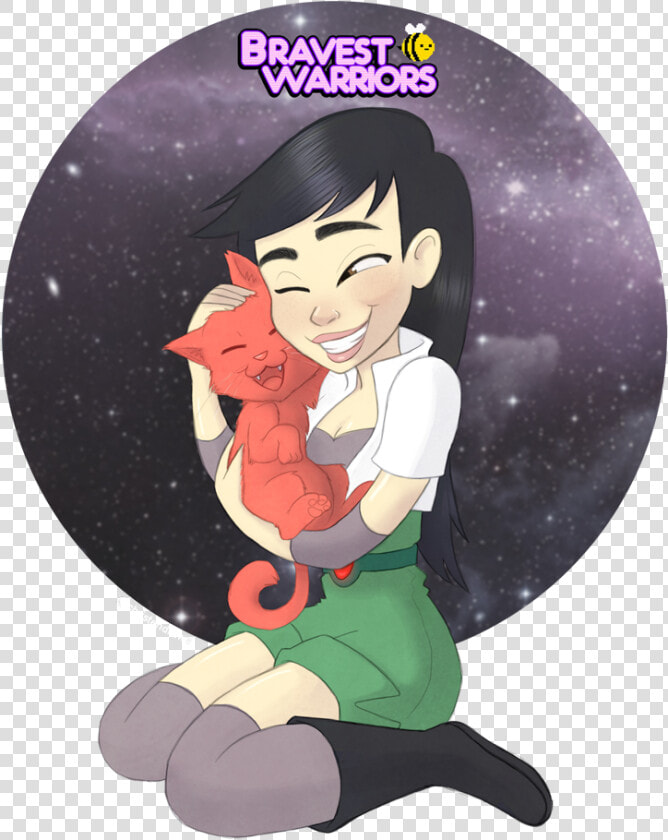 “ Beth Tezuka From Penn Ward’s Youtube Series Bravest   Cartoon  HD Png DownloadTransparent PNG