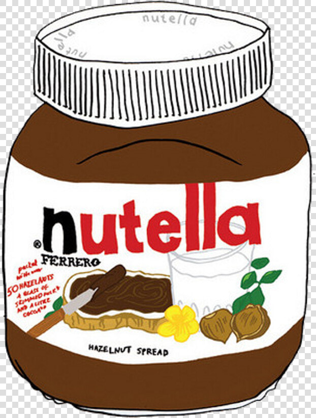 Nutella Drawing   Png Download   Png Nutella  Transparent PngTransparent PNG