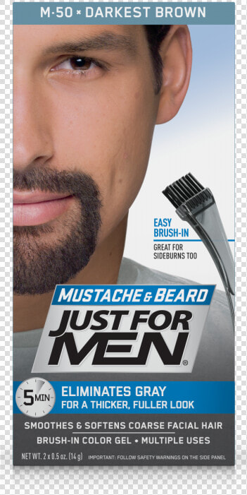 Mustache And Beard Just For Men  HD Png DownloadTransparent PNG