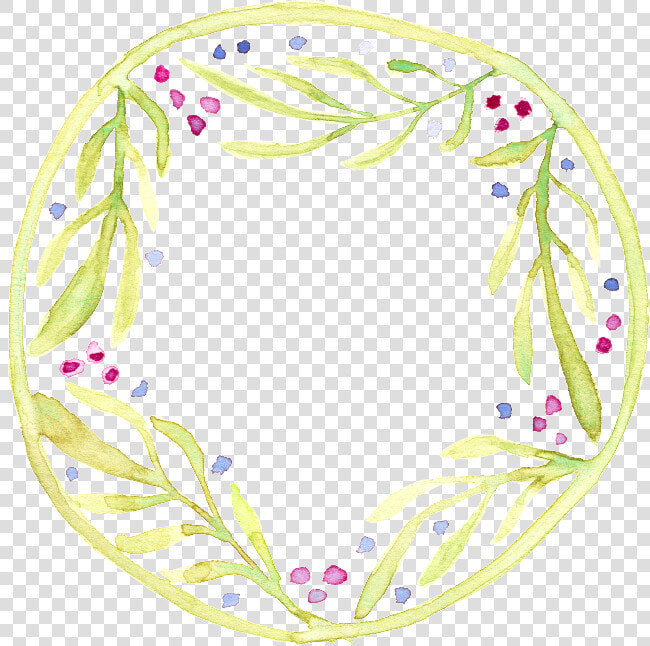 Hand Drawn Cartoon Leaves Shading Png Transparent Material   Circle  Png DownloadTransparent PNG