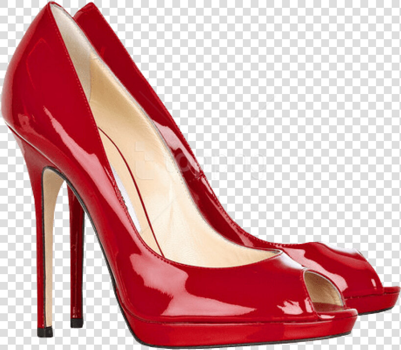 Free Png Red Female Heels Png Images Transparent   Red Jimmy Choo Shoes  Png DownloadTransparent PNG