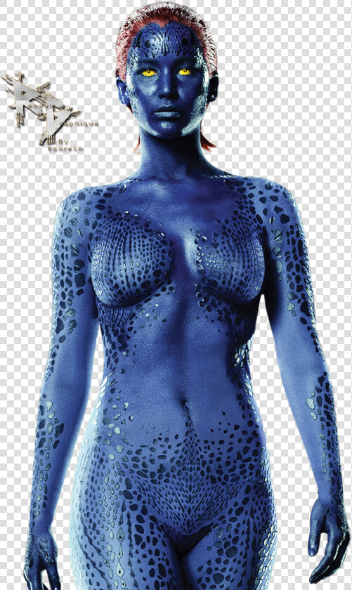 Jennifer Lawrence Mystique Png  Transparent PngTransparent PNG