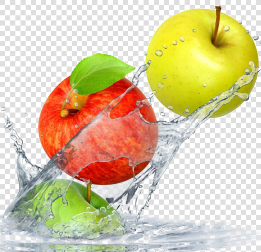  mq  water  splash  waterdrops  apple  fruit   Water Drops On Fruits  HD Png DownloadTransparent PNG