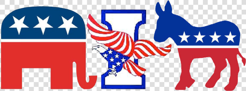 Is The Republican Party America S Achilles Heel   Republican And Democrat Signs  HD Png DownloadTransparent PNG